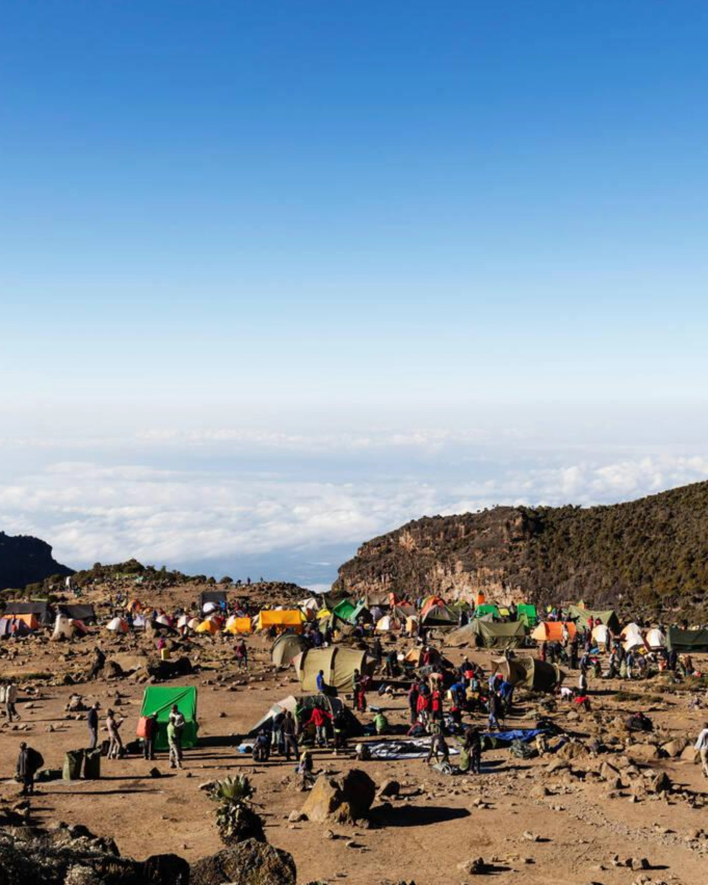 8 Days Lemosho Route Barranco Camp