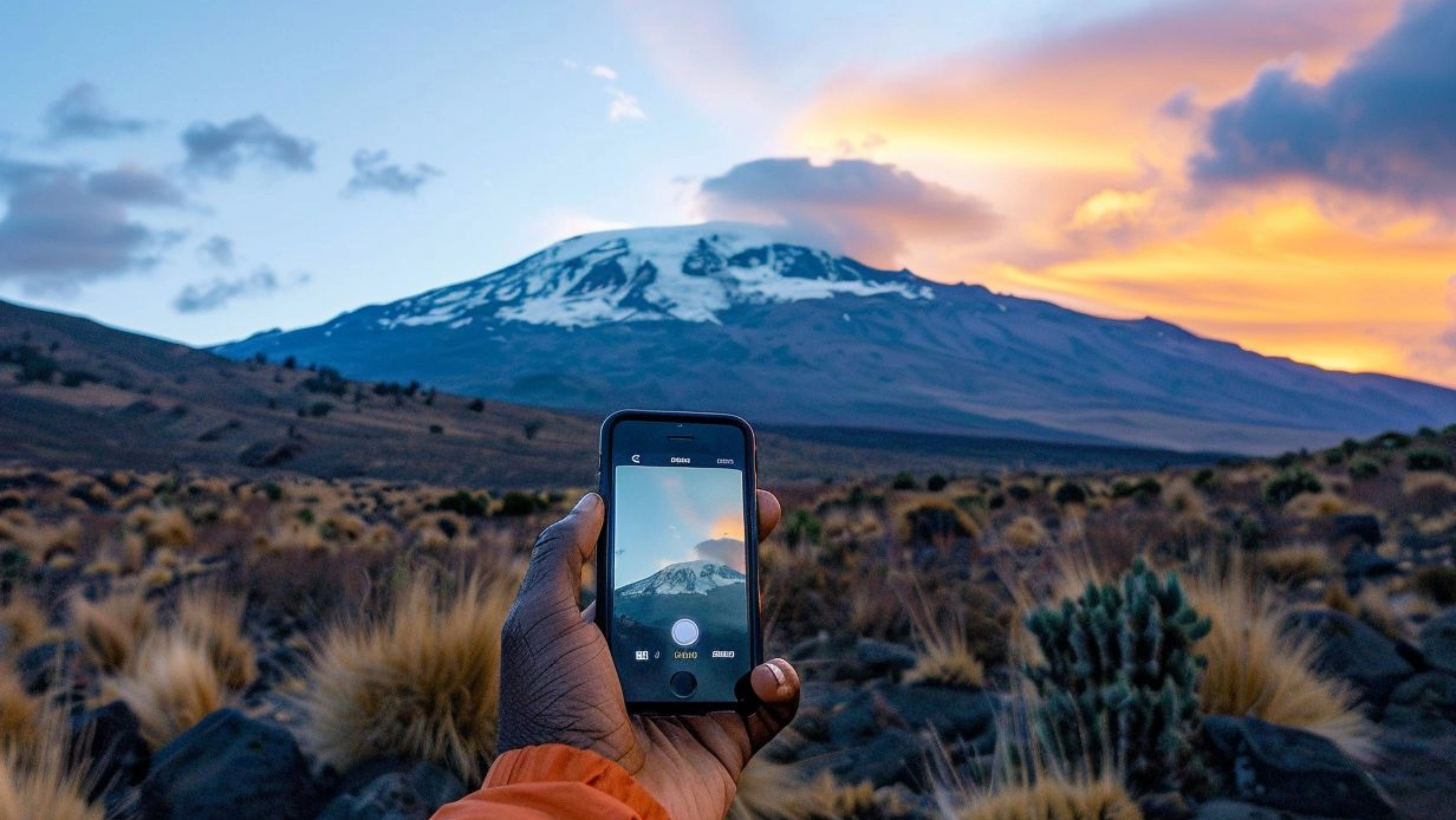 Electronic Gadgets On Kilimanjaro